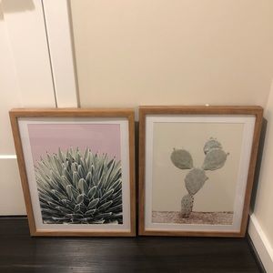 Pictures in frames